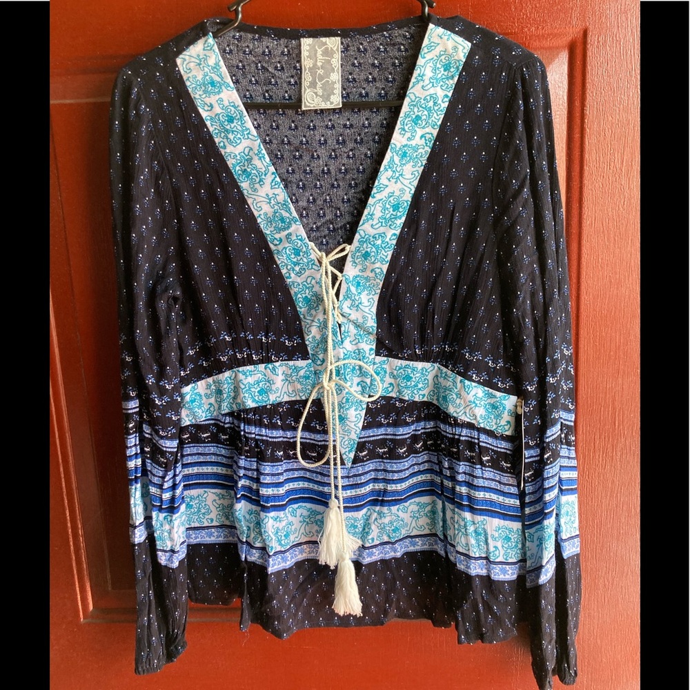 Boho style long sleeve